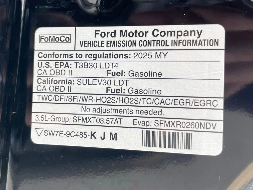 Used 2025 Black Metallic Ford King Ranch image 53