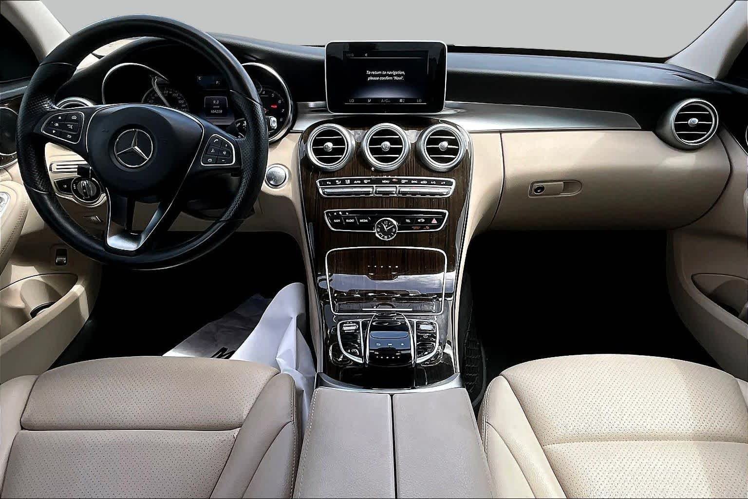 Used 2016 Polar White Mercedes-Benz C 300 Sport image 16