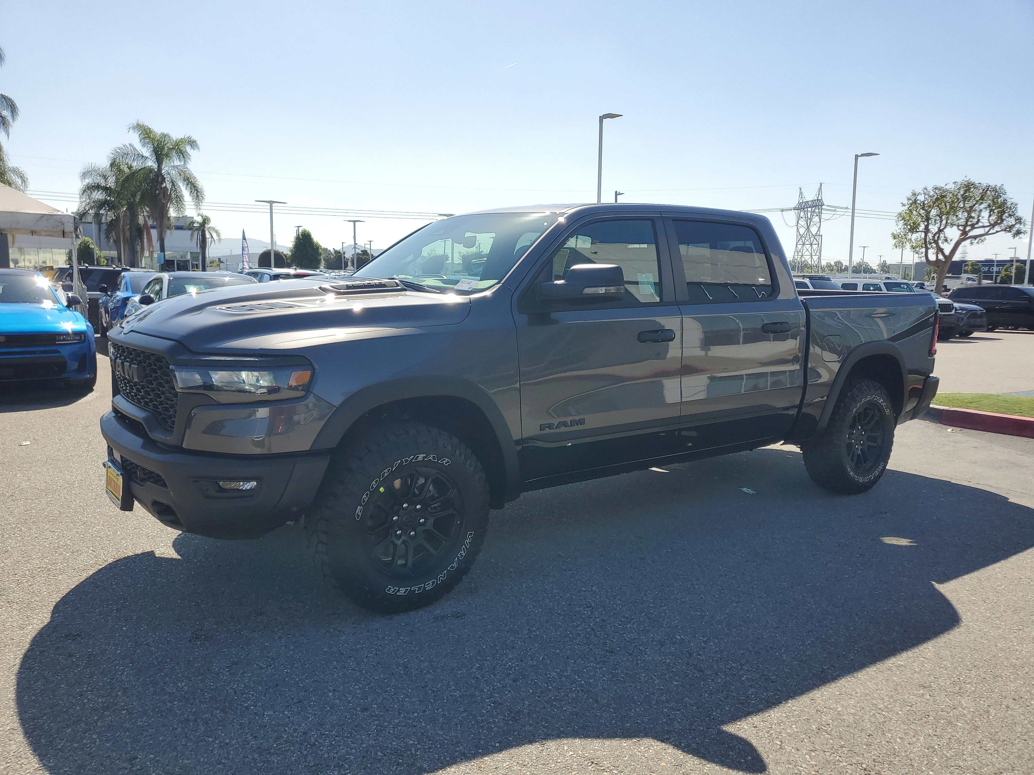 New 2026 Granite Crystal Metallic Clear-Coat Exterior Paint RAM Rebel image 8