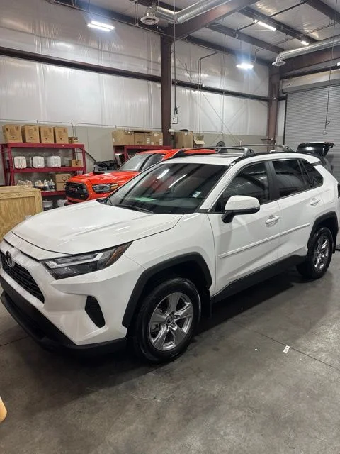 Certified Used 2025 White Toyota XLE image 1