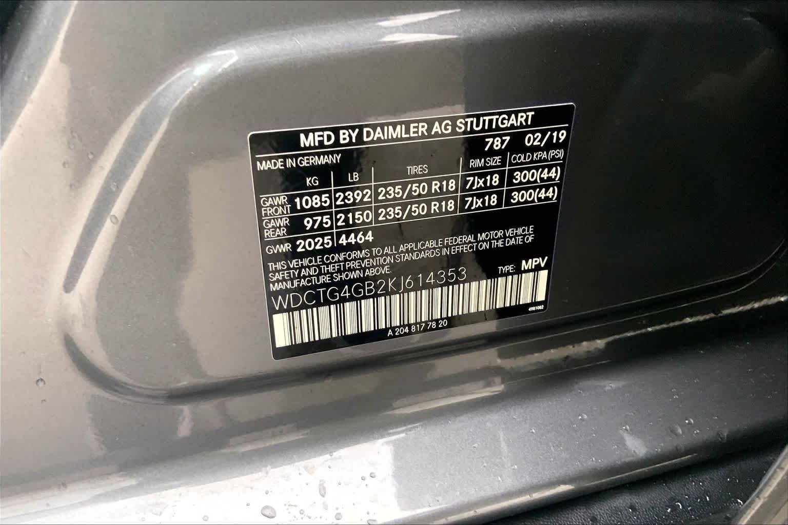 Used 2019 Mountain Grey Metallic Mercedes-Benz GLA 250 image 29