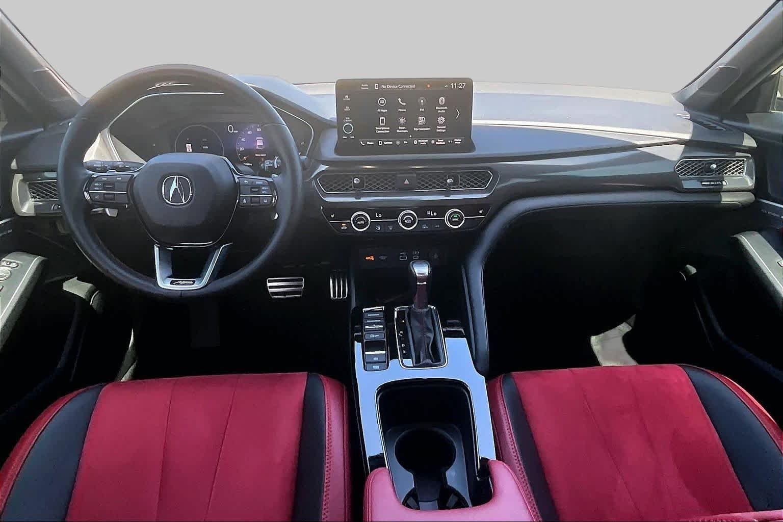 Used 2024 Liquid Carbon Metallic Acura w/A-Spec Technology Package image 14