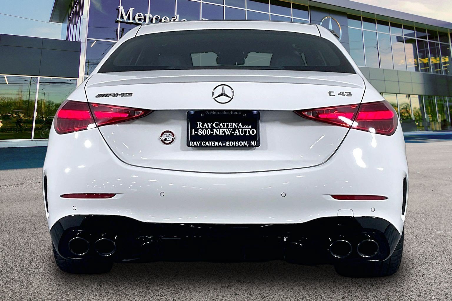 New 2026 Polar White Mercedes-Benz AMG® C 43 4MATIC® Sedan image 18
