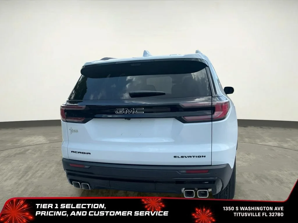 New 2026 Glacier White Tricoat GMC Elevation image 10