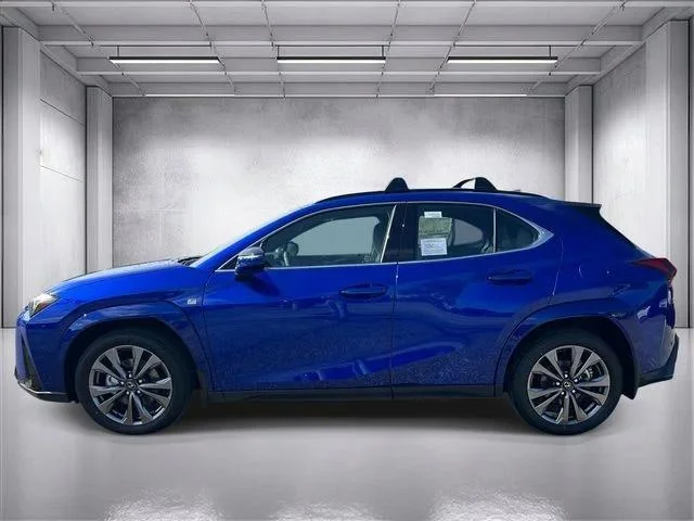 New 2026 Ultrasonic Blue Mica 2.0 with Obsidian roof Lexus F SPORT DESIGN image 13