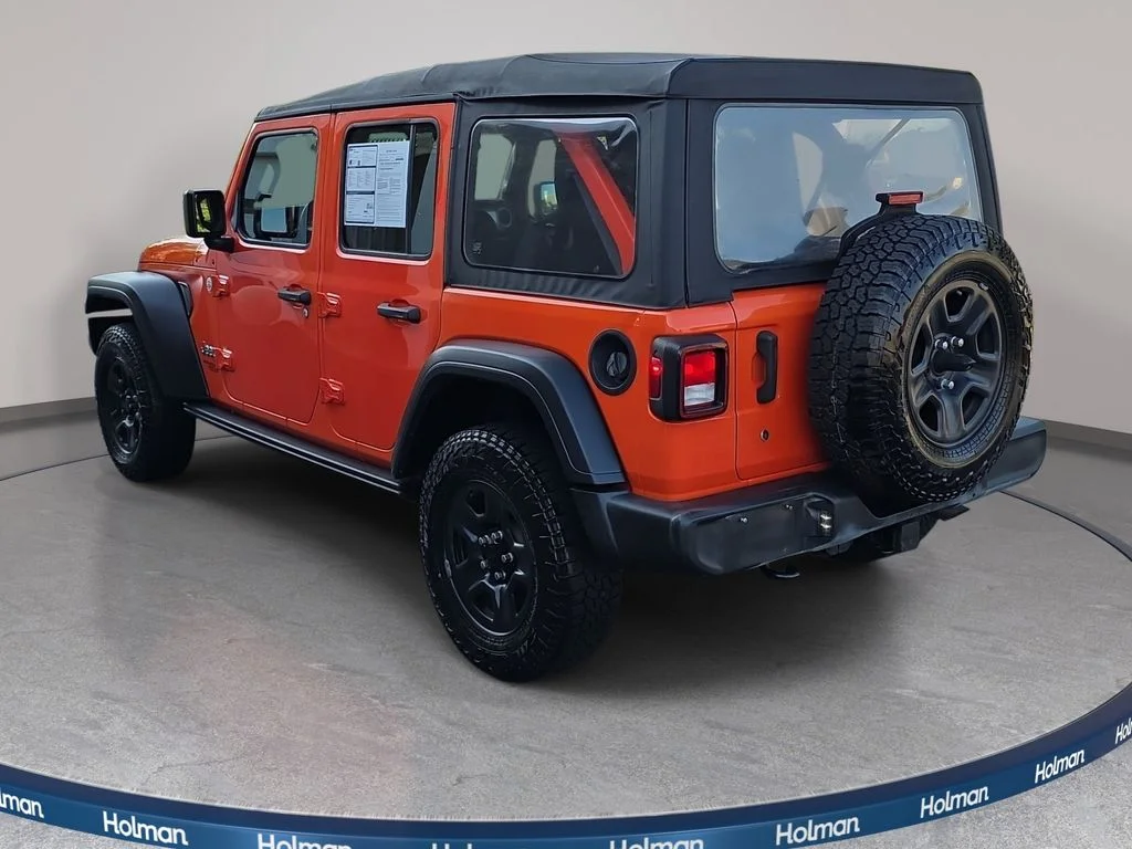 Certified Used 2019 Metallic Jeep Unlimited Sport image 7