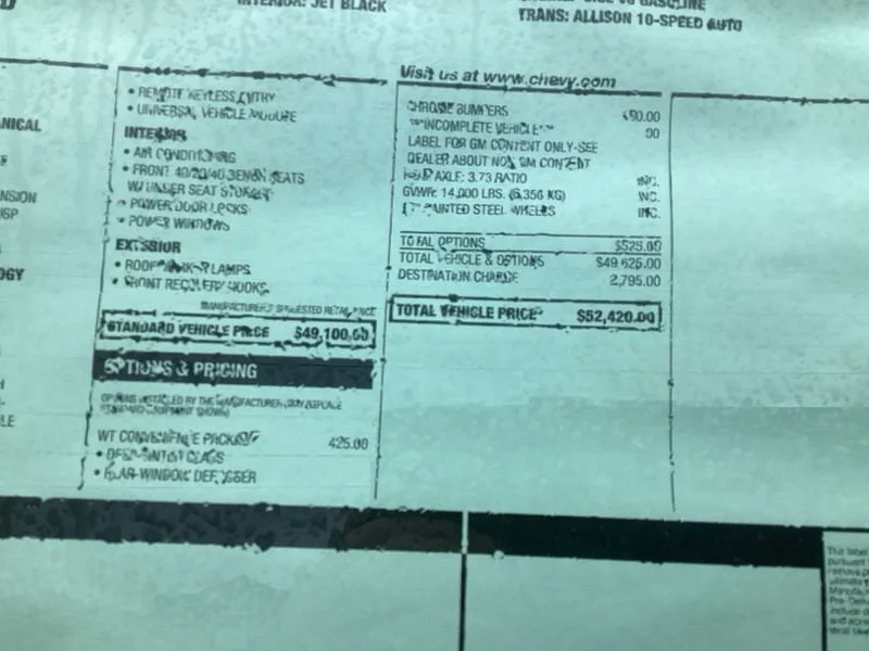 New 2026 Summit White Chevrolet Work Truck image 10