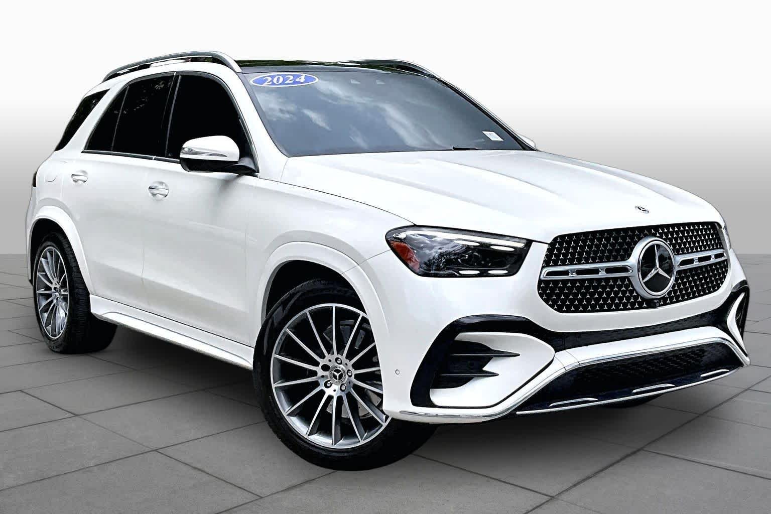 Used 2024 MANUFAKTUR Diamond White Metallic Mercedes-Benz GLE 350 image 3