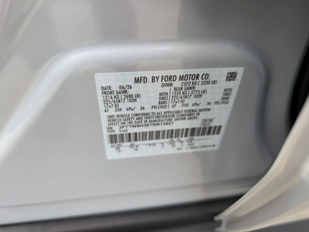 New 2026 White Ford XLT image 35