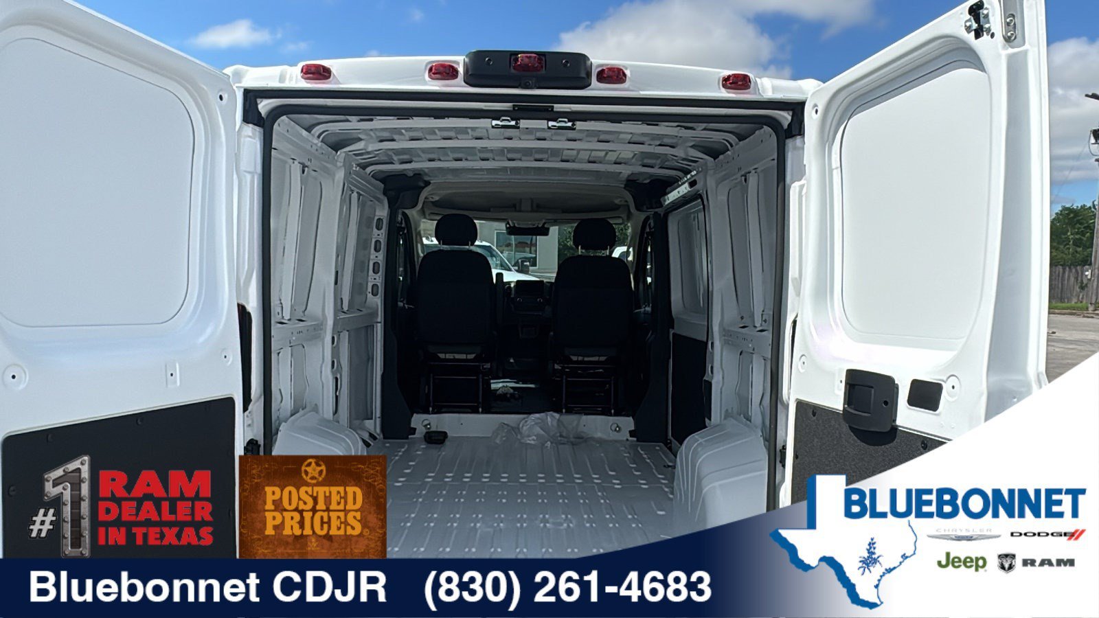 New 2026 Bright White Clear-Coat Exterior Paint RAM Tradesman image 22