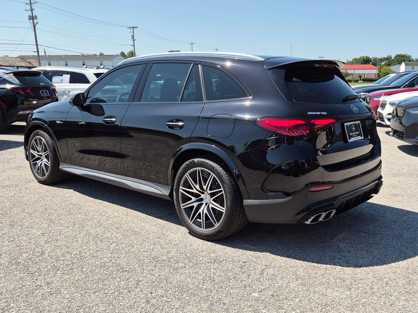 Used 2025 Obsidian Black Metallic Mercedes-Benz AMG® GLC 63 S E Performance image 3