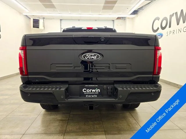 New 2026 Agate Black Metallic Ford XLT image 4