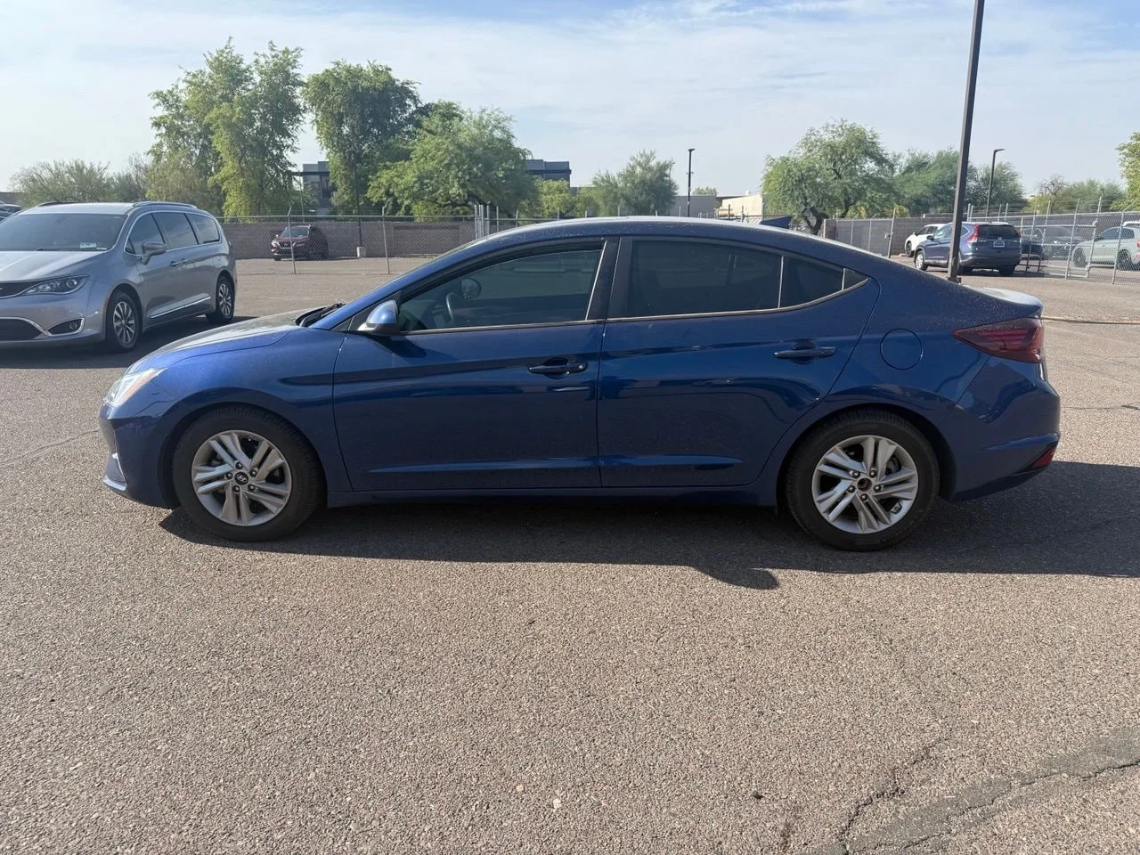 Used 2020 Lakeside Blue Hyundai Value Edition image 7