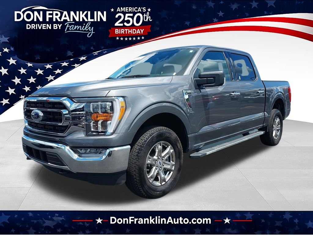 Used 2023 Gray Ford XLT image 1