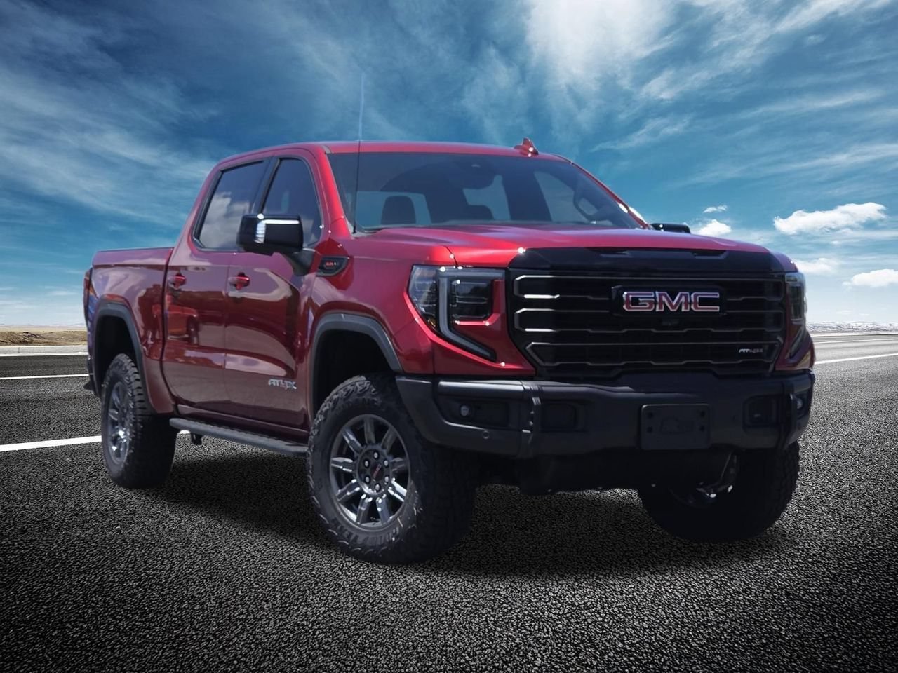 New 2026 Volcanic Red Tintcoat GMC AT4X image 2