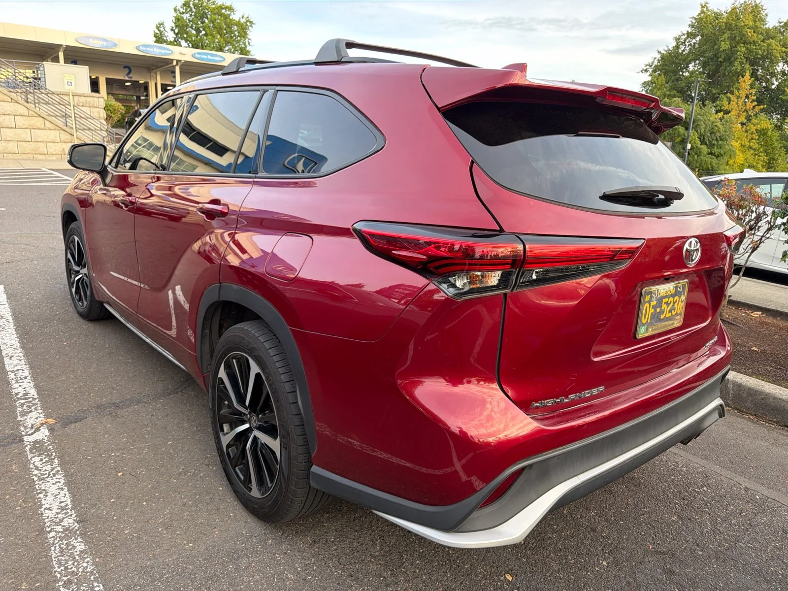 Used 2021 Ruby Flare Pearl Toyota XSE image 6