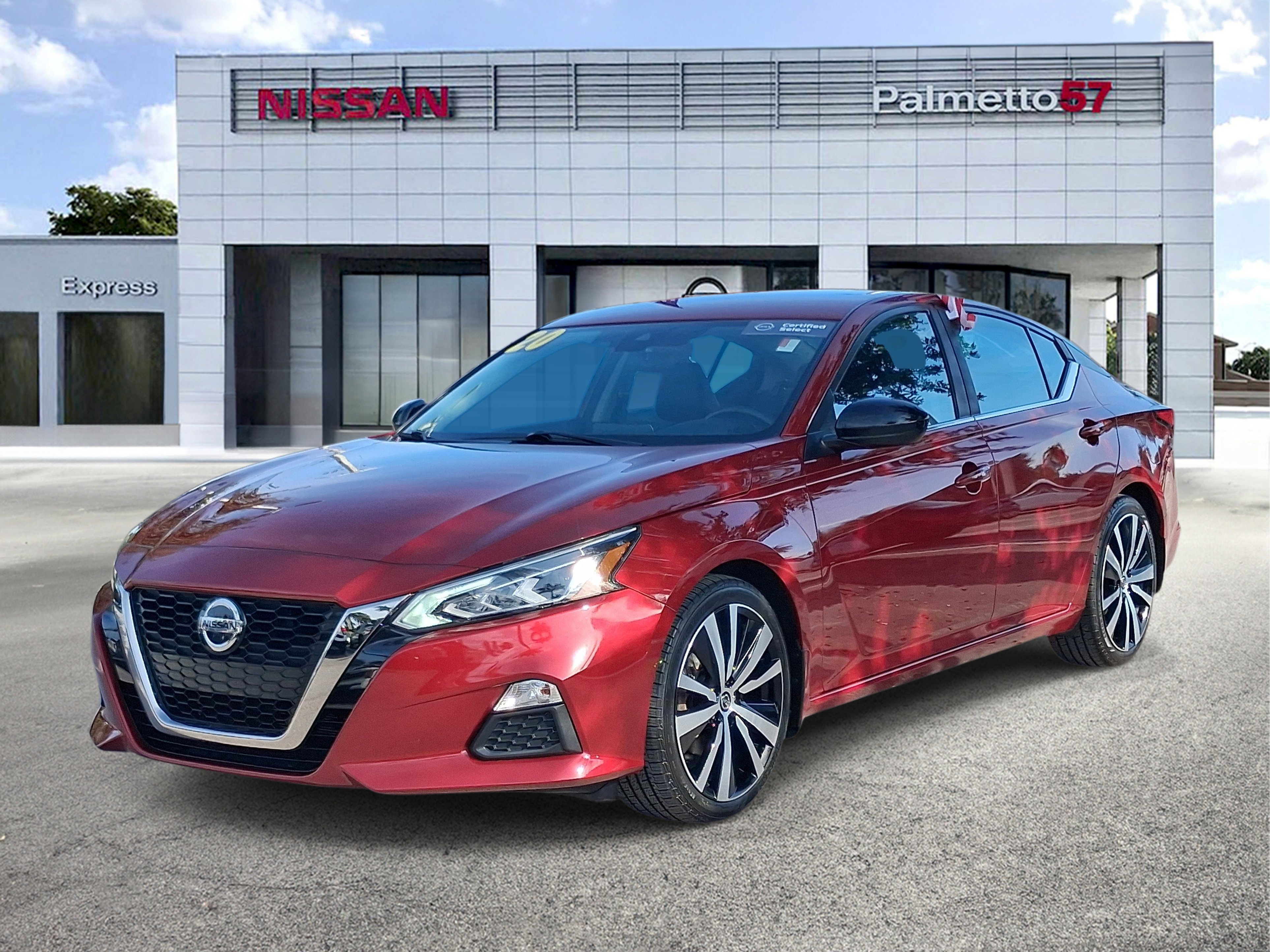 Certified Used 2020 Red Nissan 2.5 SR image 3
