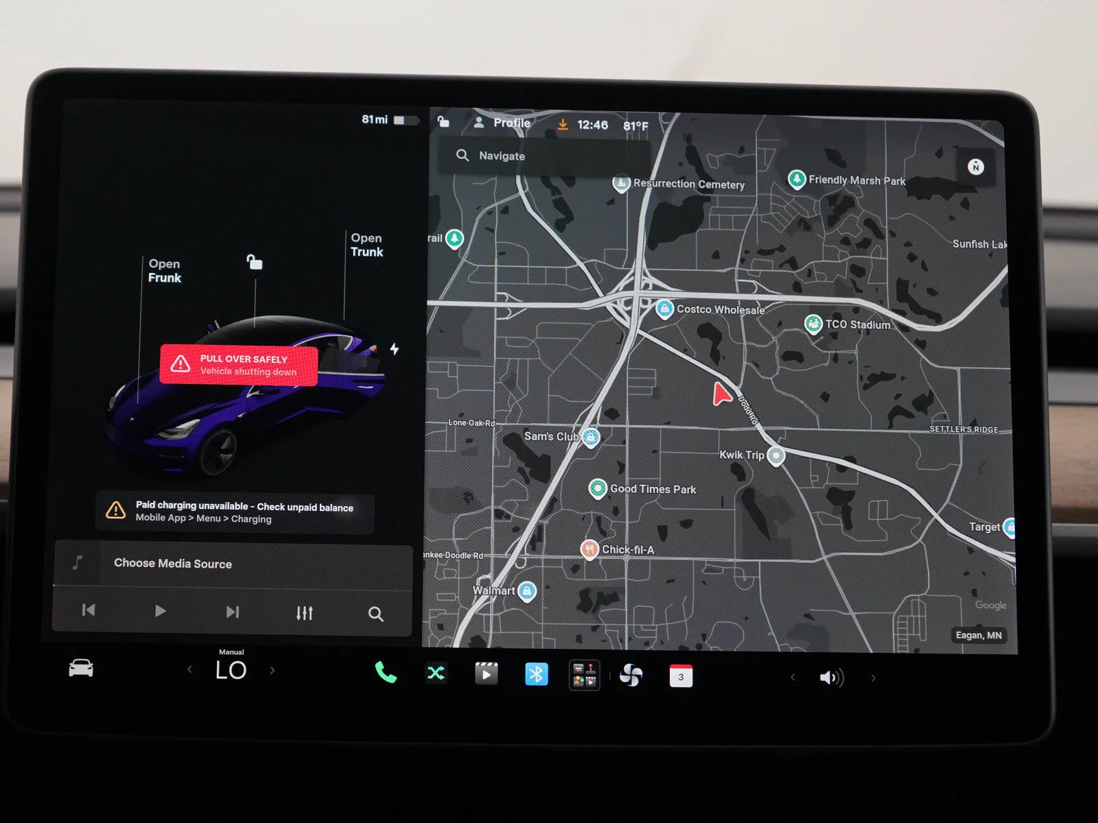 Used 2020 Blue Tesla Standard image 16