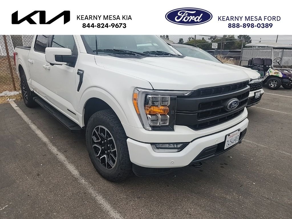 Used 2023 White Ford Lariat image 1