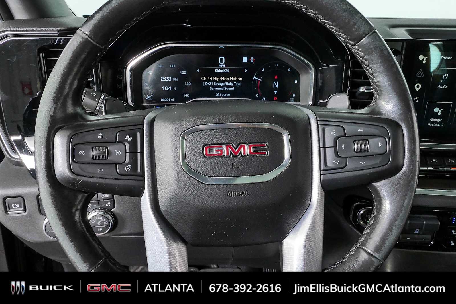 Used 2022 Titanium Rush Metallic GMC SLT image 9