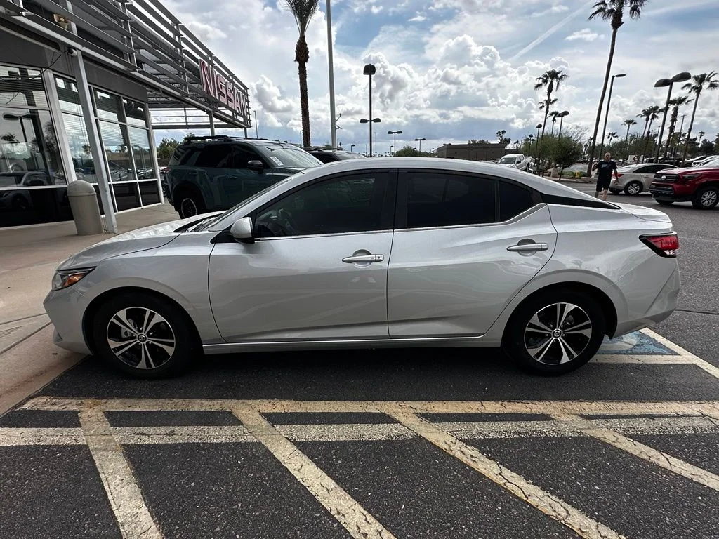 Used 2023 Silver Nissan SV image 2