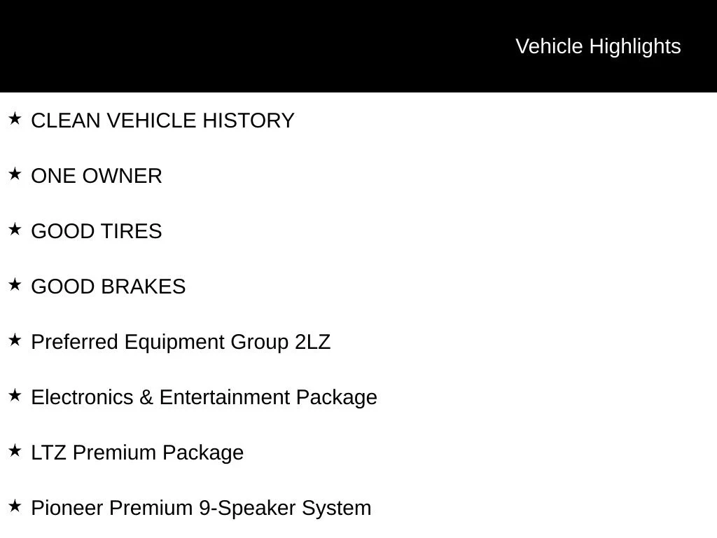 Used 2013 White Diamond Tricoat Chevrolet LTZ image 11