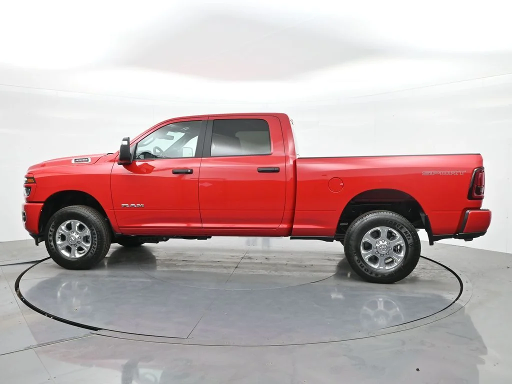 New 2026 Flame Red Clear-Coat Exterior Paint RAM Big Horn image 10