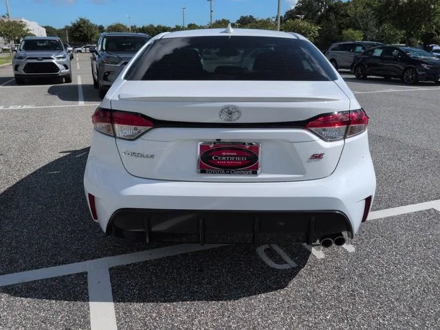 Certified Used 2025 White Toyota SE image 5