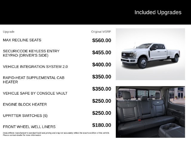 New 2026 Star White Metallic Tri-Coat Ford F-450® Platinum® image 10