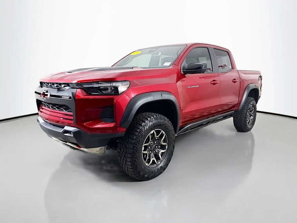 Used 2024 Radiant Red Tintcoat Chevrolet ZR2 image 3