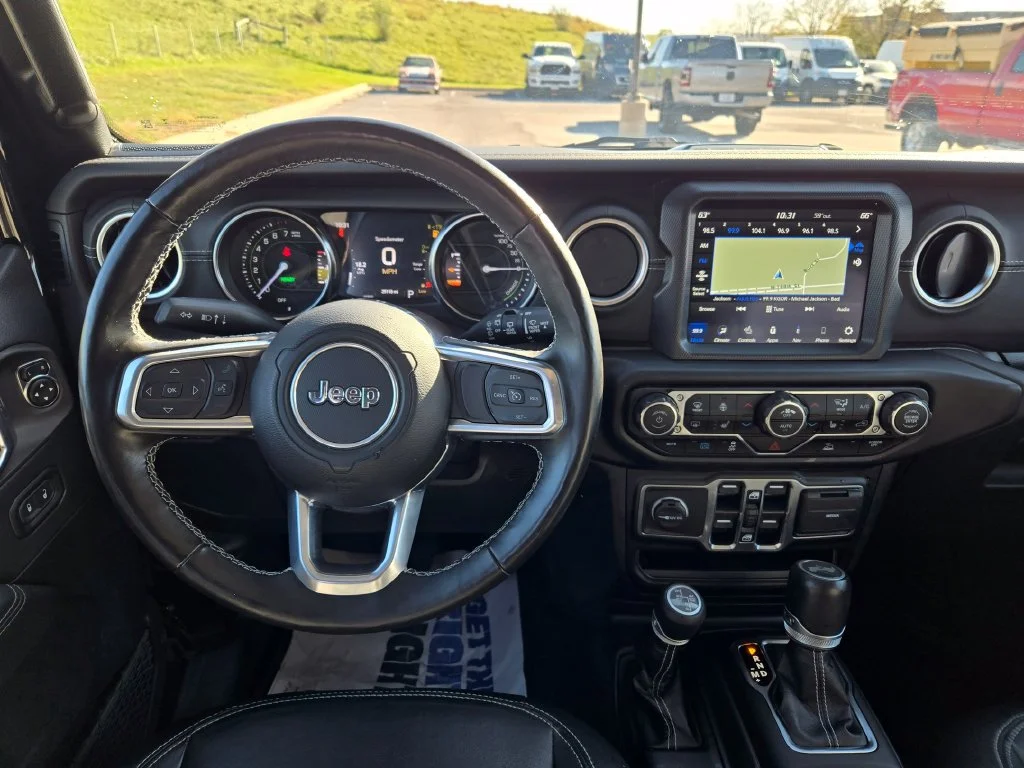Certified Used 2023 Black Jeep Sahara 4xe image 17