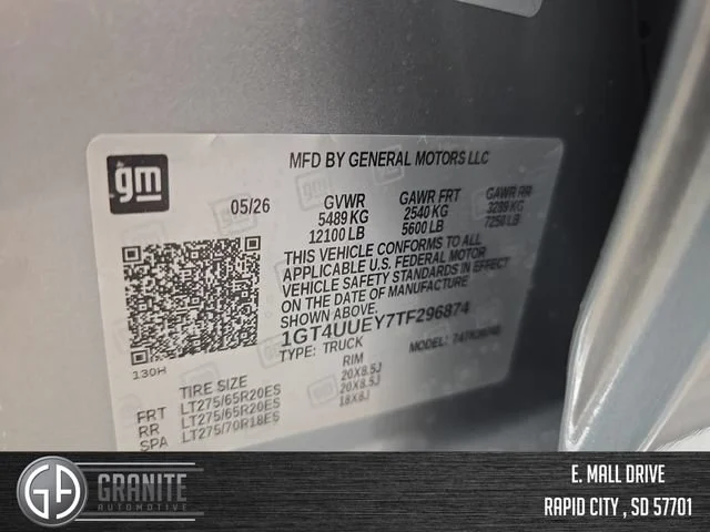 New 2026 Sterling Metallic GMC SLT image 31