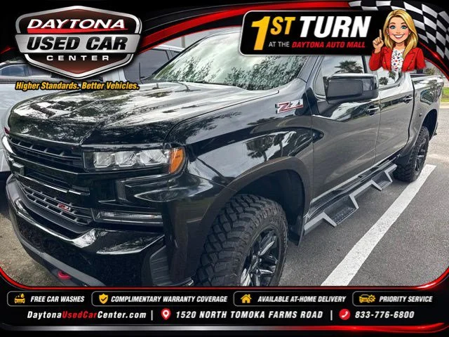 Used 2021 Black Chevrolet LT Trail Boss image 1