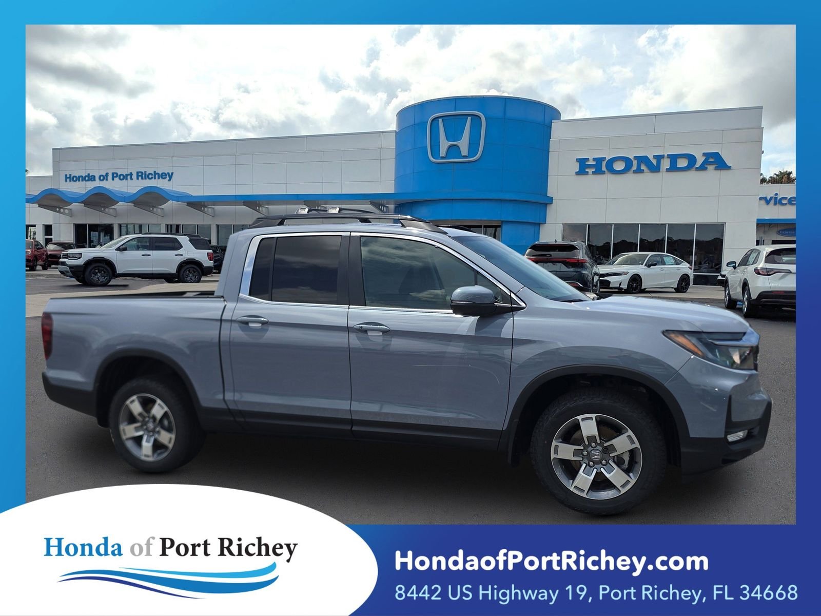 New 2026 Sonic Gray Pearl Honda RTL image 1