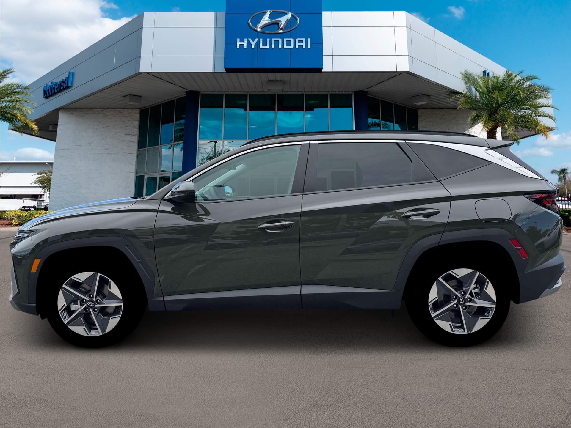 New 2026 Green Hyundai SEL FWD image 3