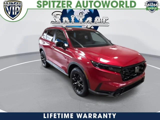 New 2027 Radiant Red Metallic Honda Sport-L Hybrid AWD image 2