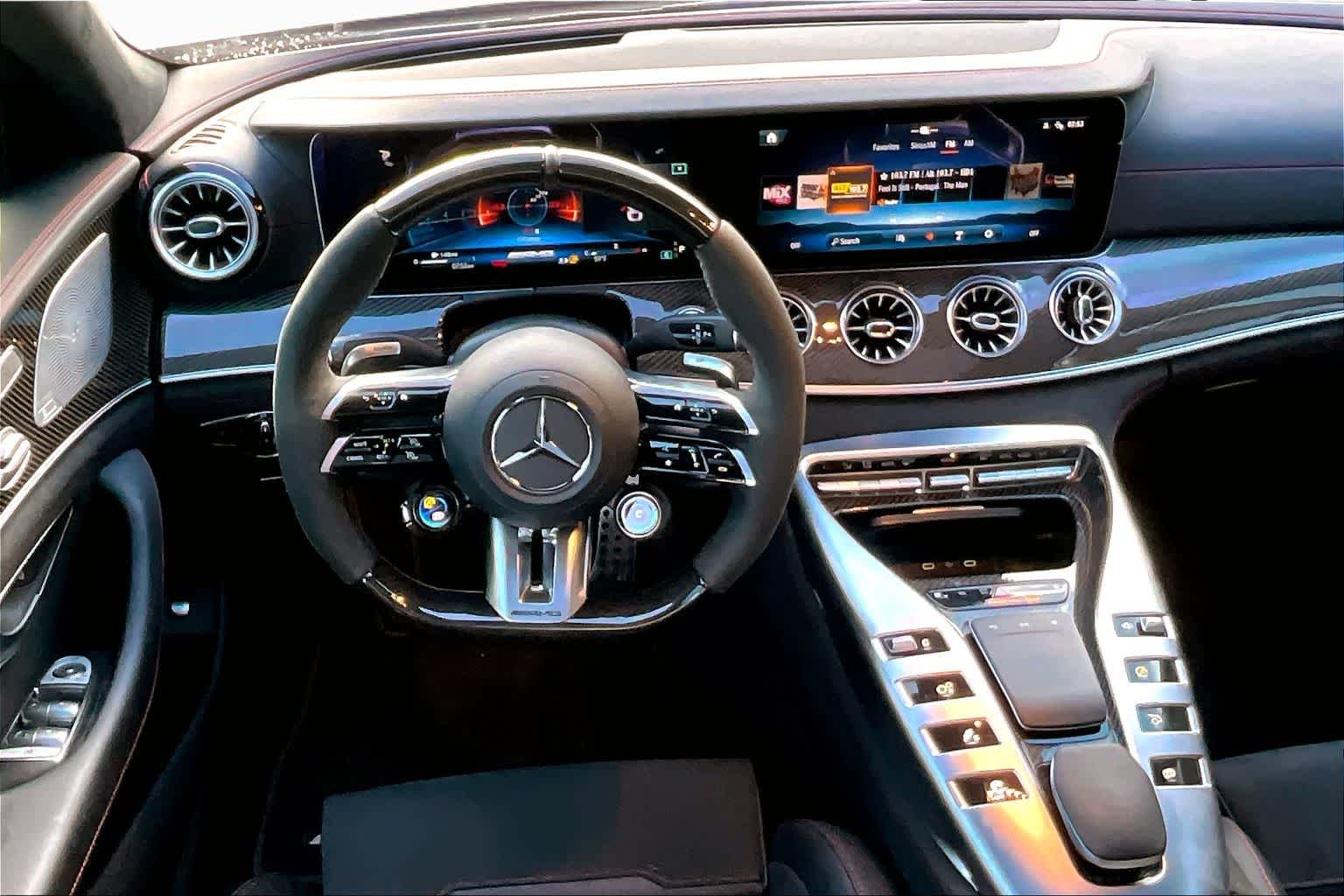 Used 2025 MANUFAKTUR Graphite Grey Magno Mercedes-Benz AMG® GT 63 image 6