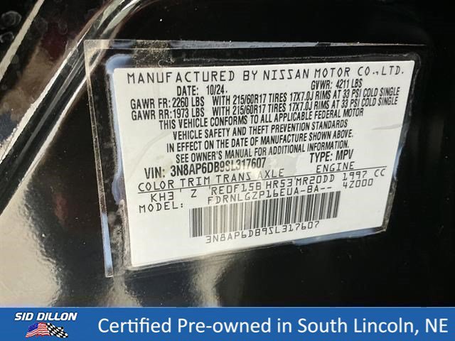 Used 2025 Super Black Nissan SR image 13