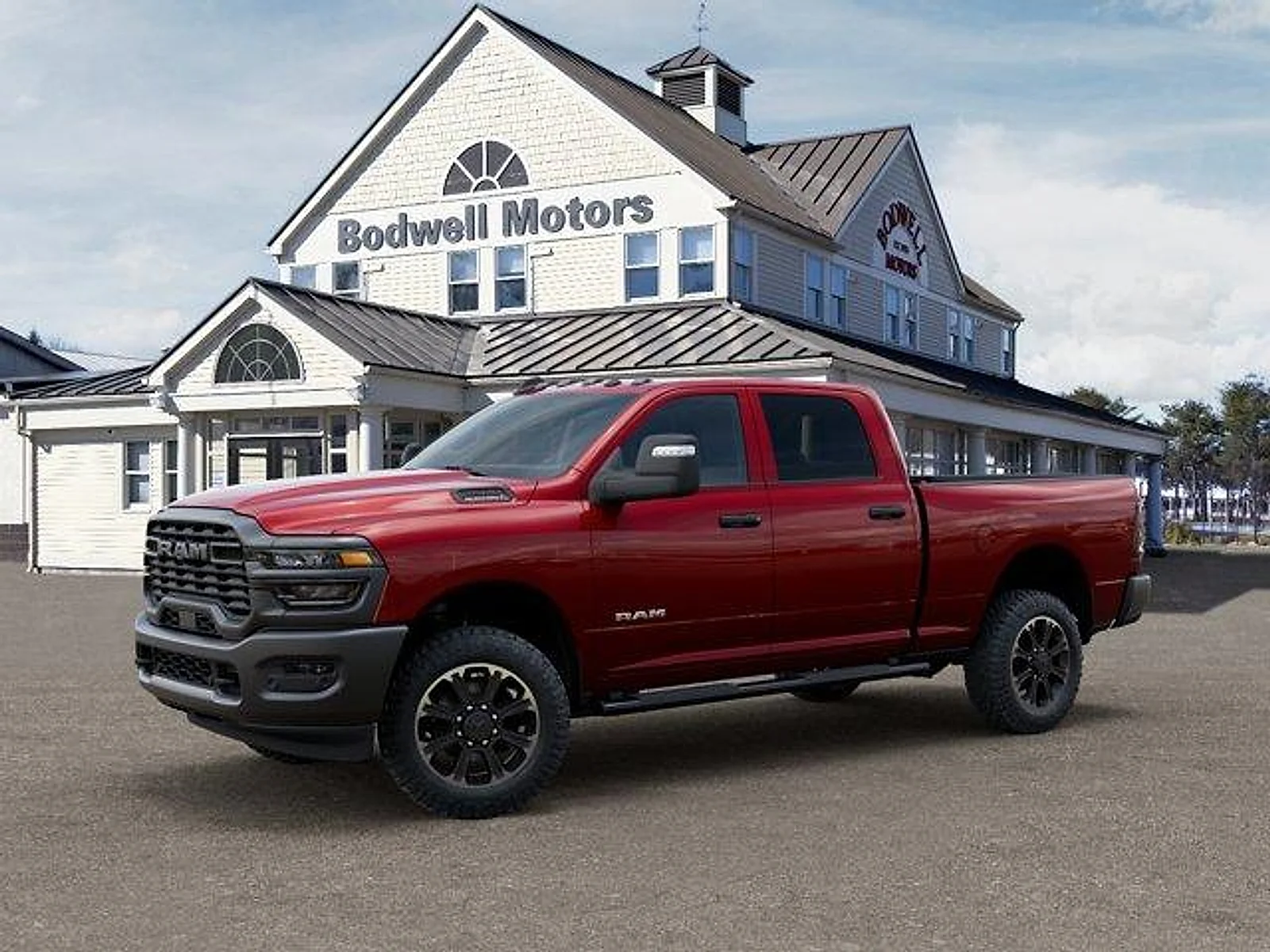 New 2026 Molten Red Pearlcoat RAM Warlock Crew Cab 4x4 6