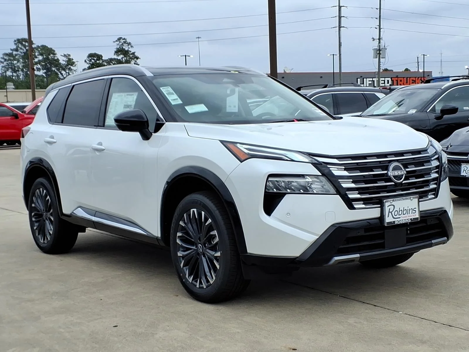 2026 Nissan Rogue Platinum White at Robbins Nissan