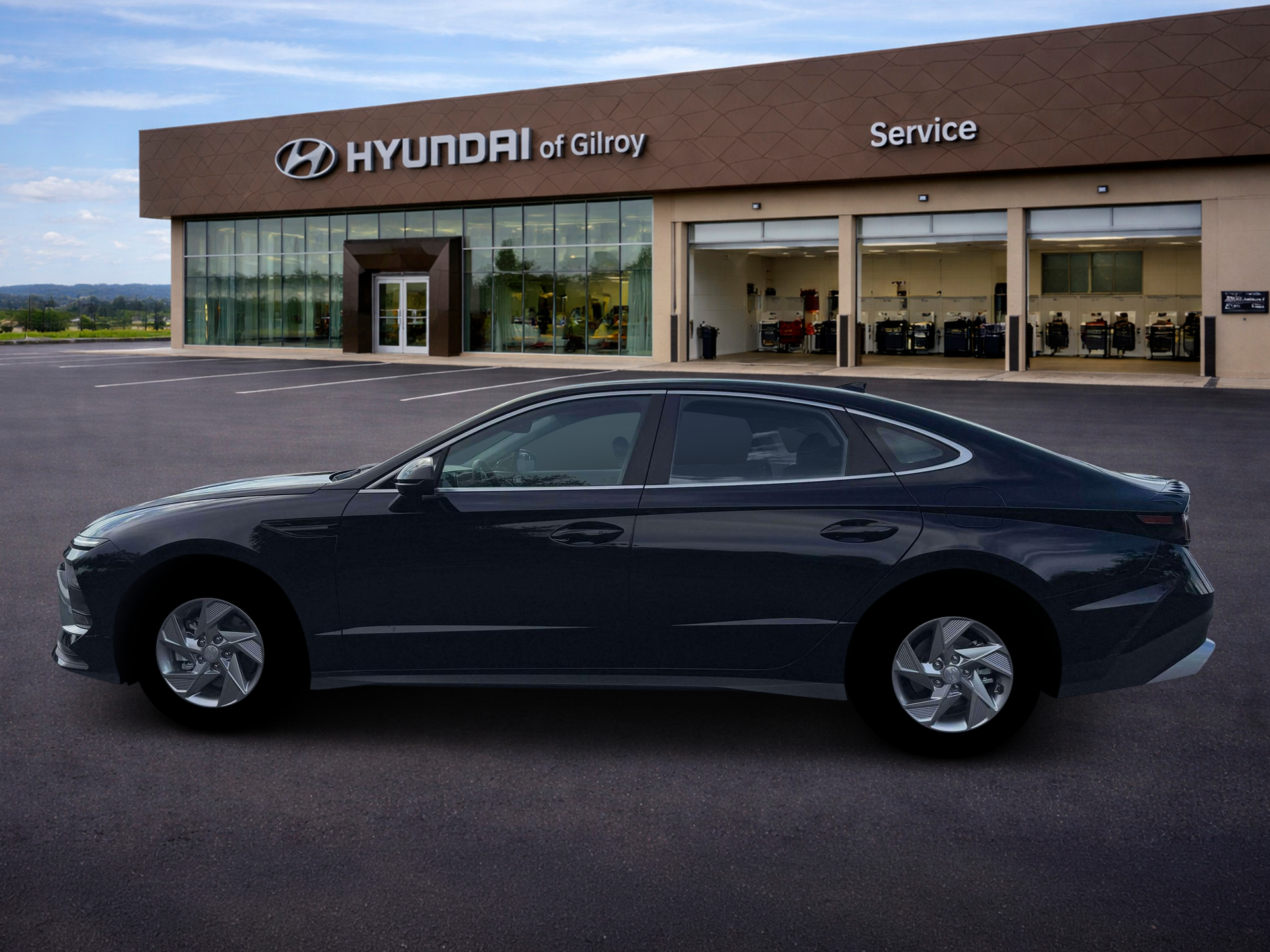 New 2026 Black Hyundai SE image 3