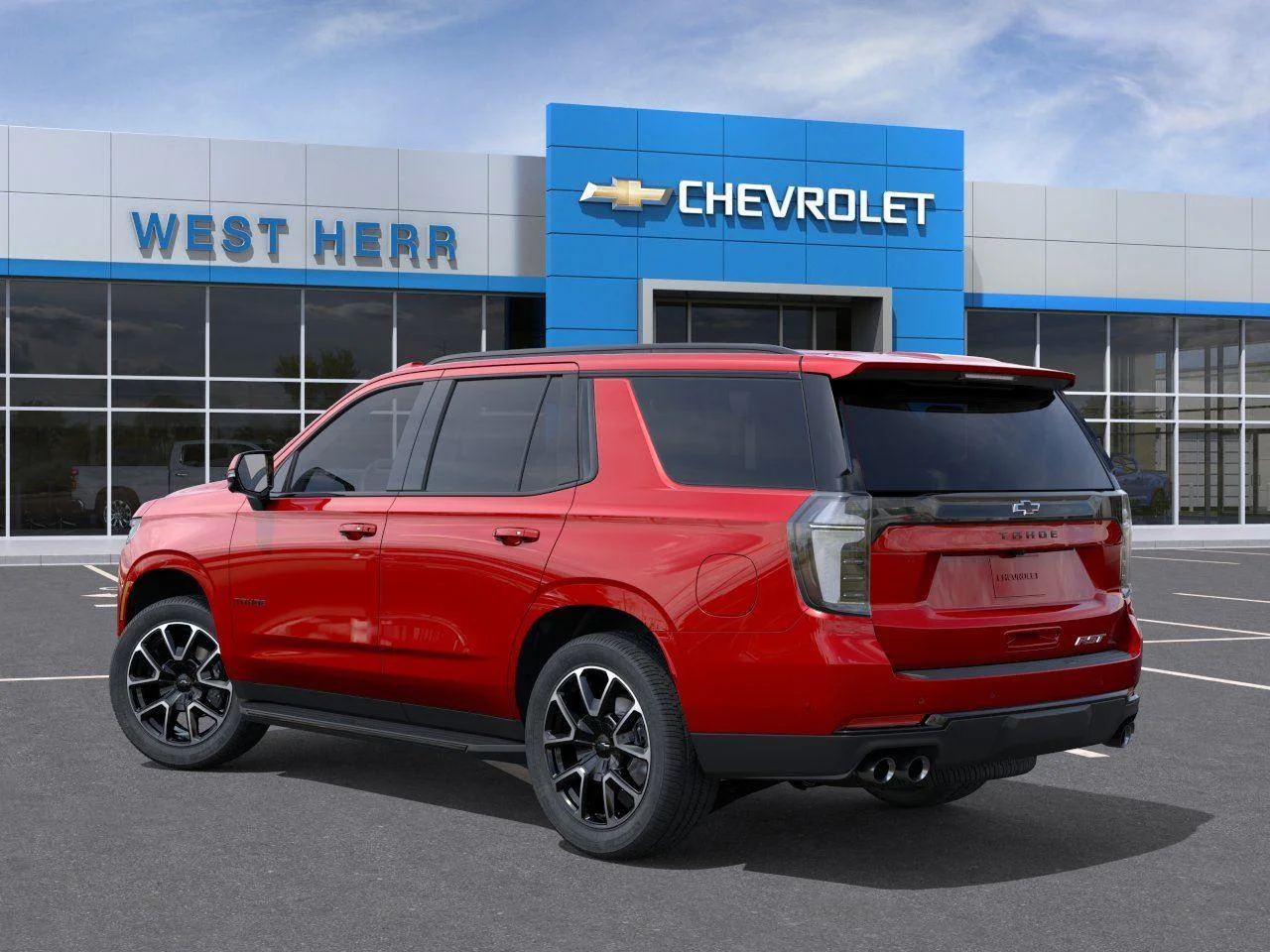 New 2026 Radiant Red Tintcoat Chevrolet RST image 3