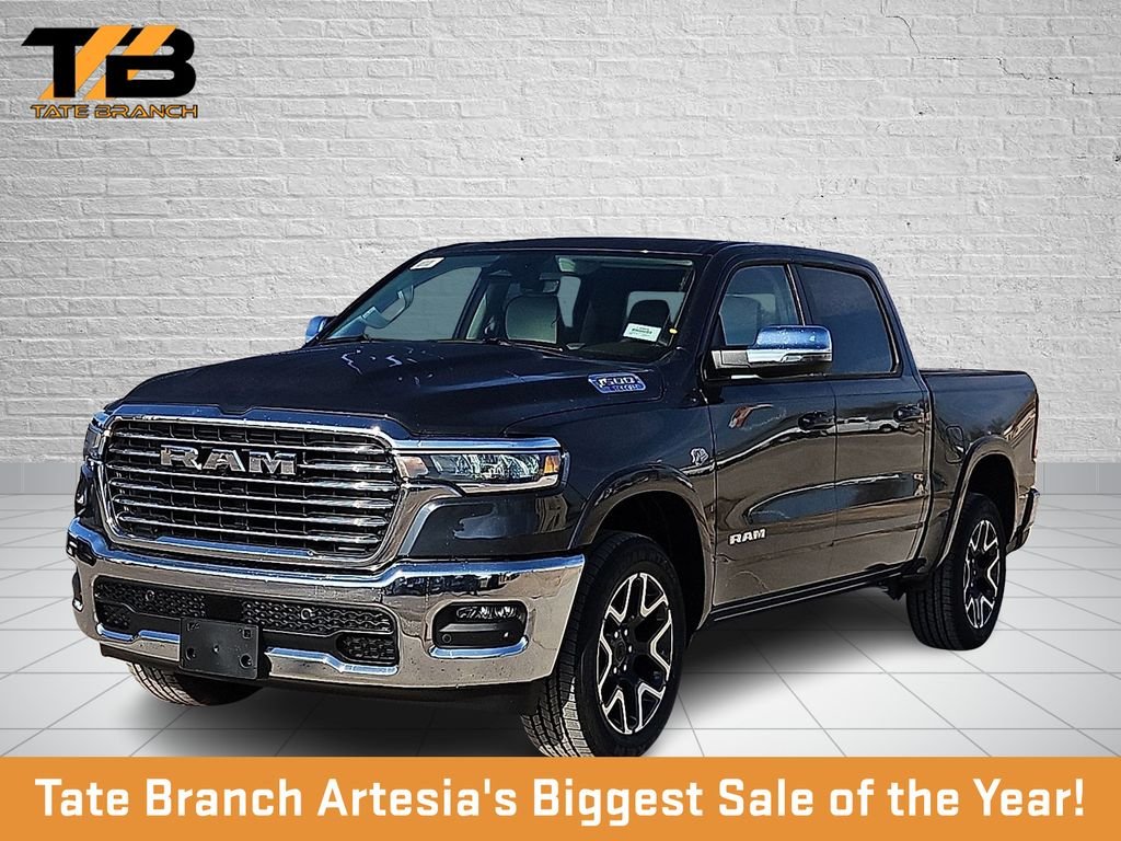 New 2026 Forged Blue Metallic Exterior Paint RAM Laramie image 1
