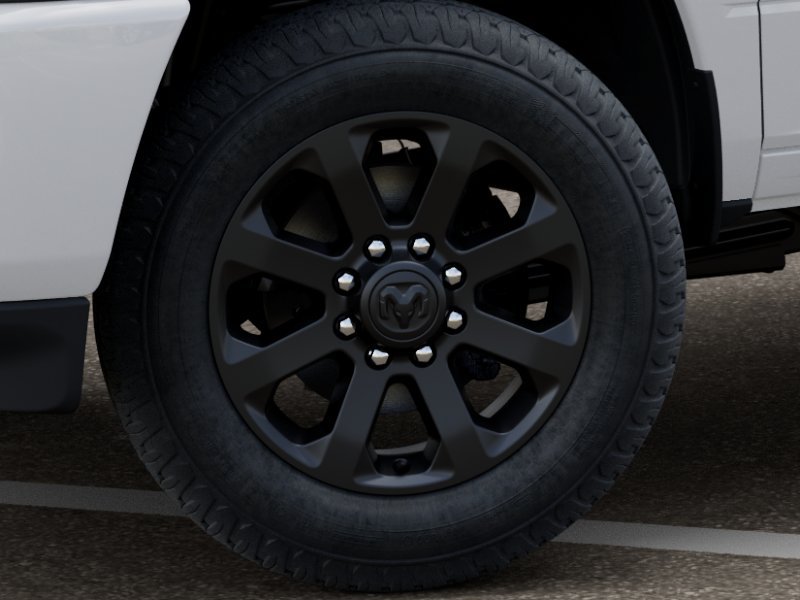 New 2026 Bright White Clear-Coat Exterior Paint RAM Laramie image 8