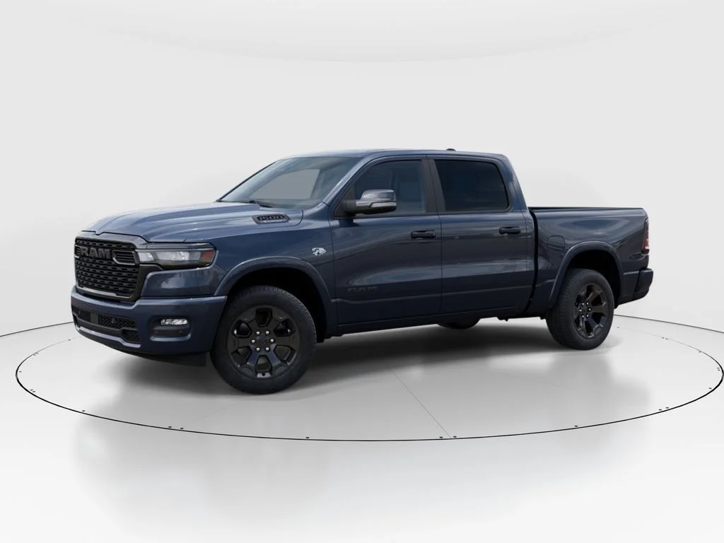 New 2026 Forged Blue Metallic Exterior Paint RAM Big Horn/Lone Star image 2