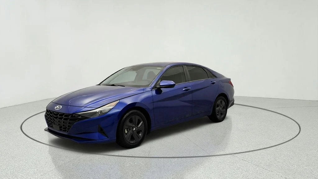 Used 2022 Intense Blue Hyundai SEL IVT w/ Convenience Package image 1