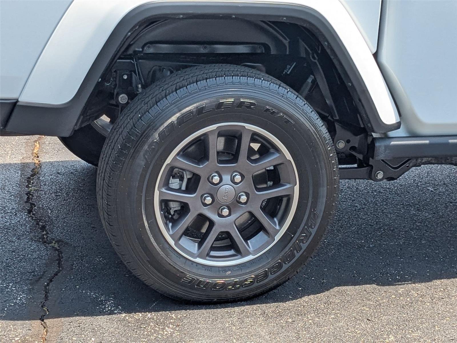 Used 2021 Bright White Clearcoat Jeep Overland image 12