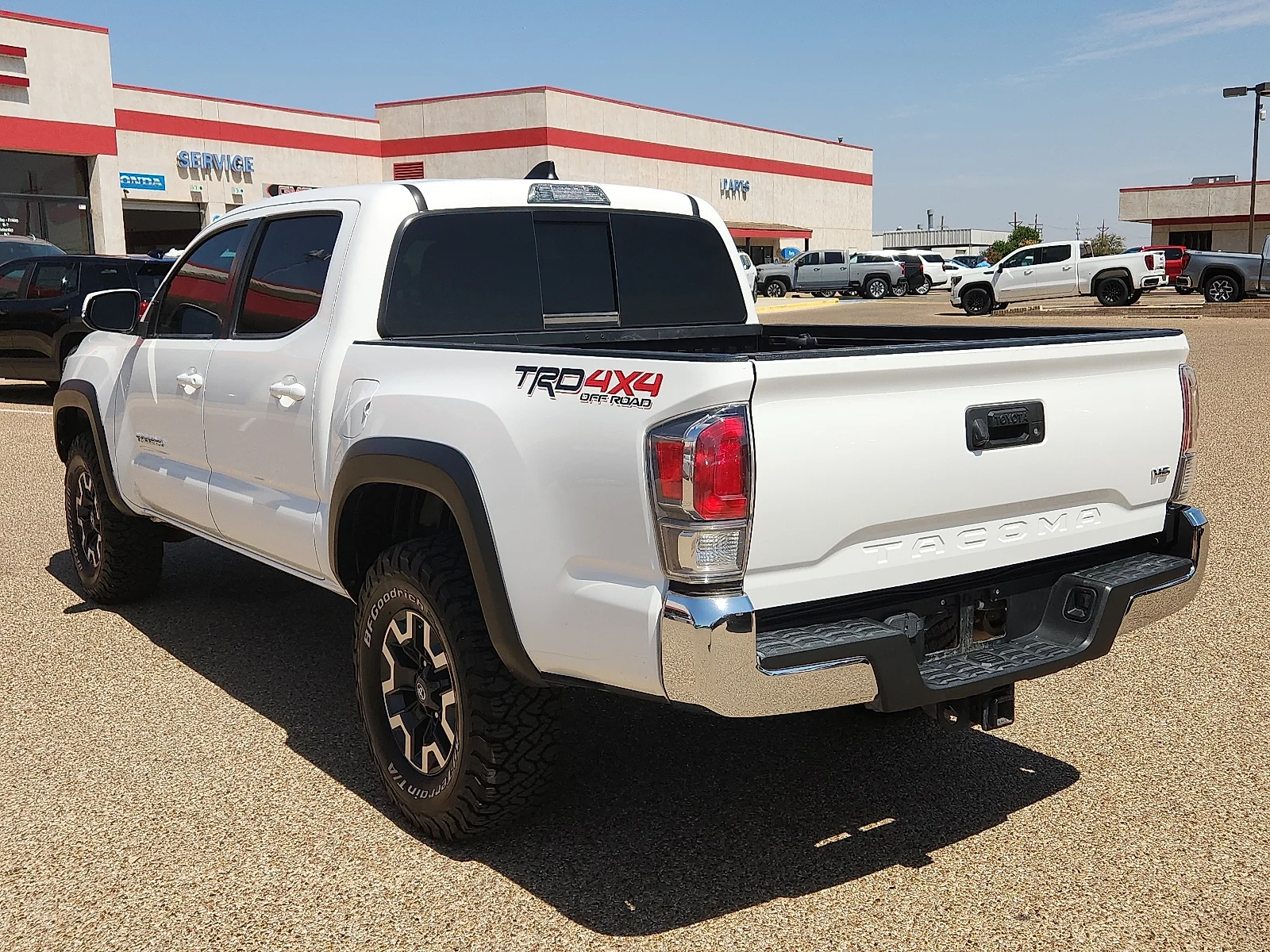 Used 2020 Super White Toyota TRD Off-Road image 3