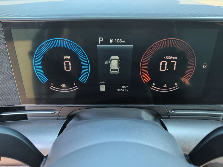 Used 2025 Abyss Black Pearl Hyundai SEL image 21