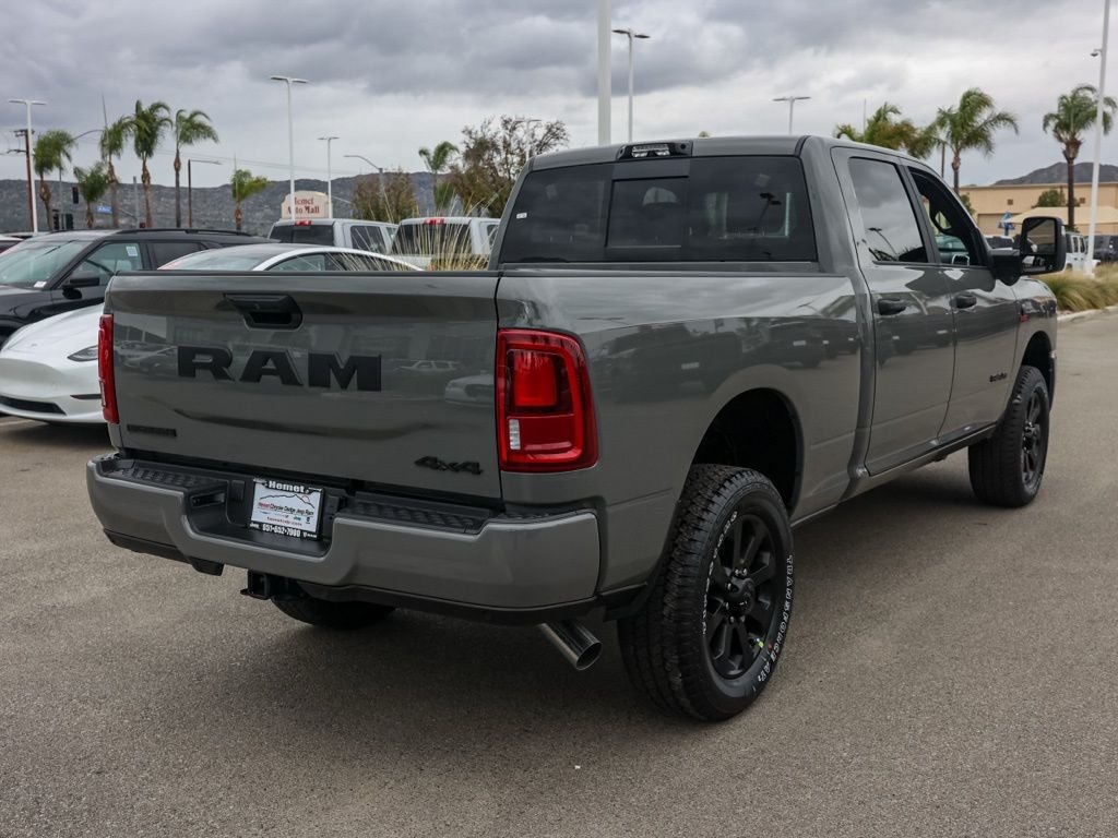 New 2026 Ceramic Gray Clear-Coat Exterior Paint RAM Big Horn Night Edition image 3